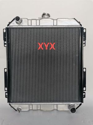 모든 알루미늄 수미토모 SH60 / SK60-3 굴삭기 냉각 장치 저수 탱크