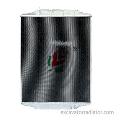 진롱 버스 오른쪽 위 왼쪽 아래 라디에이터 냉각기 집합 알루미늄 승용차 엔진 냉각 시스템