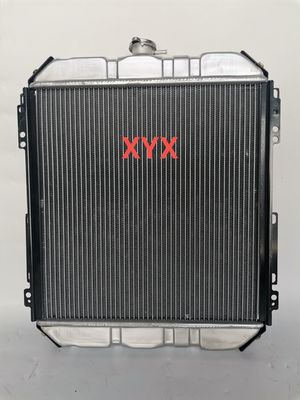 모든 알루미늄 수미토모 SH60 / SK60-3 굴삭기 냉각 장치 저수 탱크