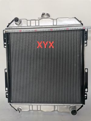 모든 알루미늄 수미토모 SH60 / SK60-3 굴삭기 냉각 장치 저수 탱크
