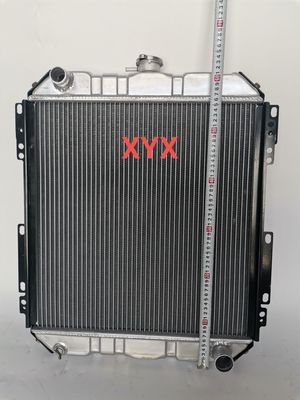 모든 알루미늄 수미토모 SH60 / SK60-3 굴삭기 냉각 장치 저수 탱크
